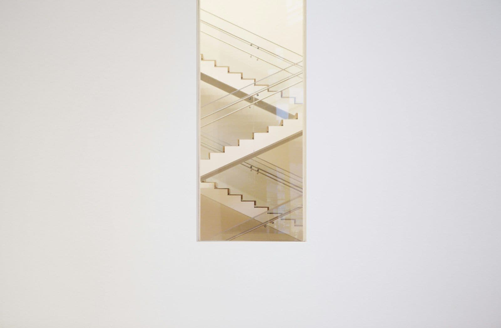 Ascending staircase, representing a credit limit increase and its effect on a credit score.