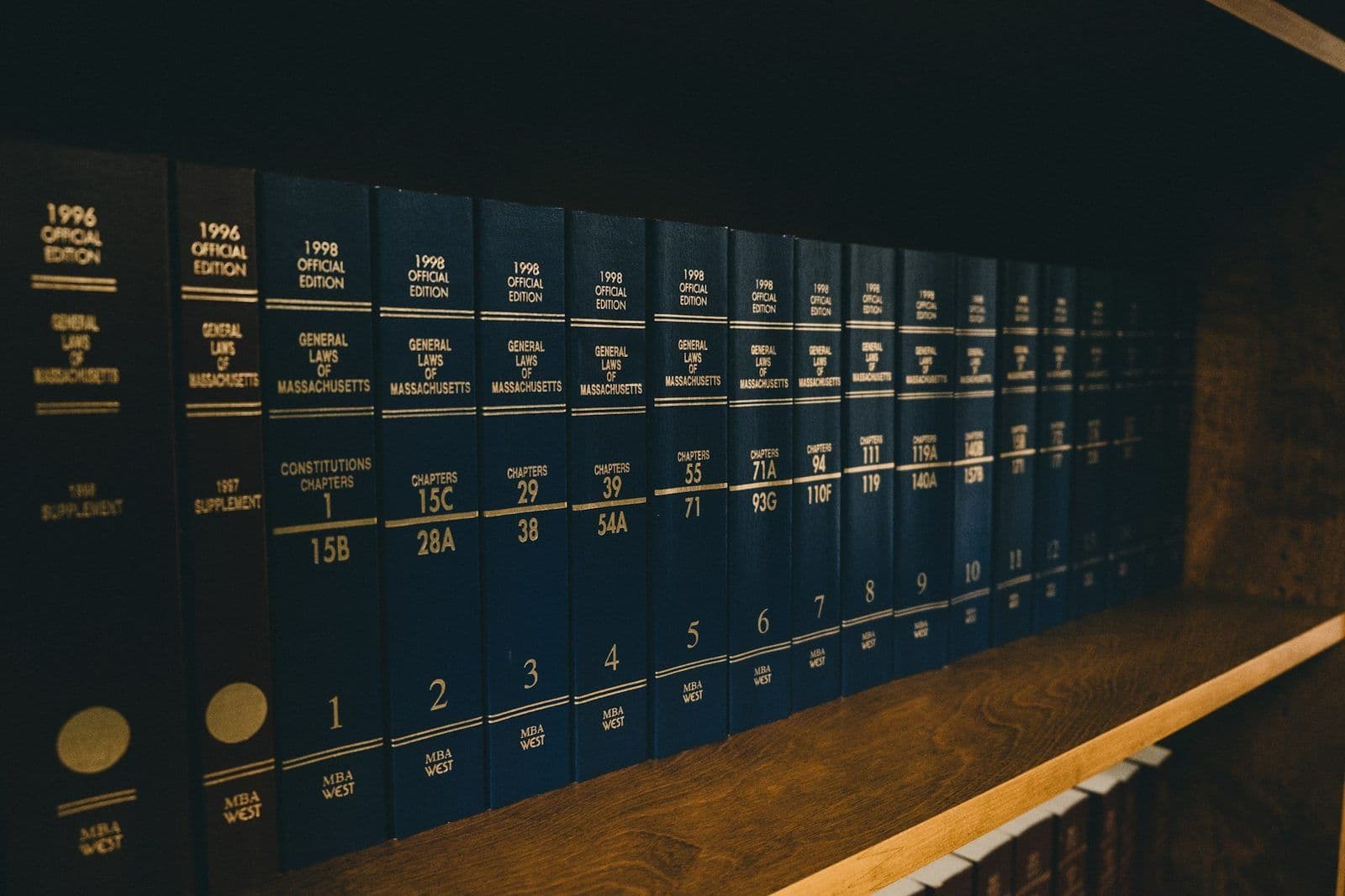 Libros de leyes, ilustrando las violaciones de la FDCPA por parte de cobradores.